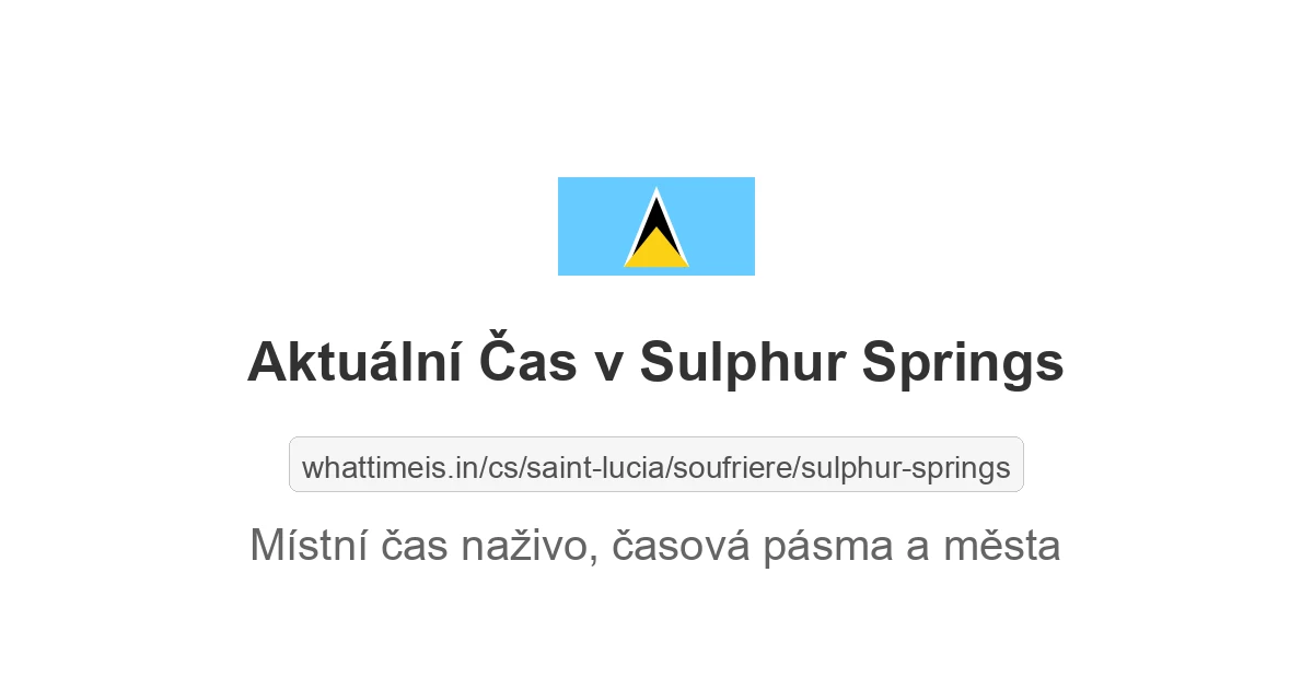 Aktuální čas v Sulphur Springs