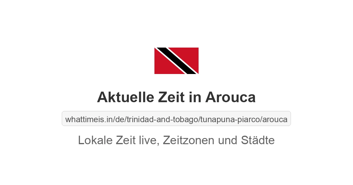 Aktuelle Zeit in Arouca