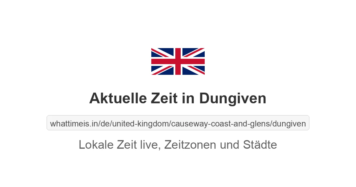 Aktuelle Zeit in Dungiven