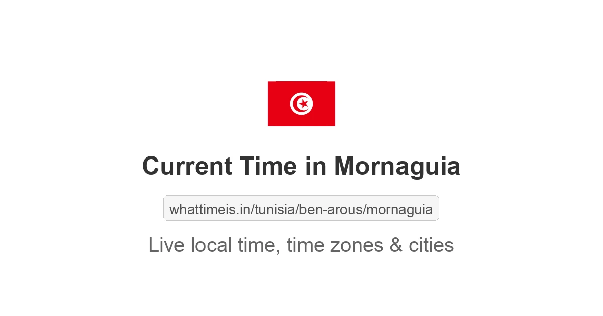Current Time in Mornaguia