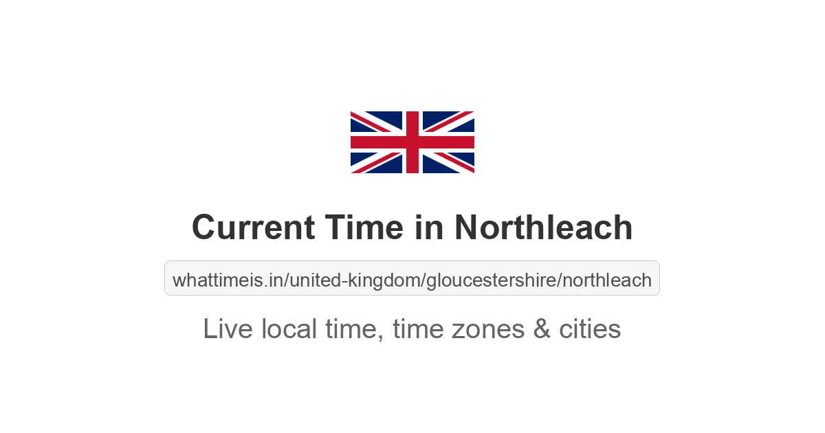 Current Time in Northleach