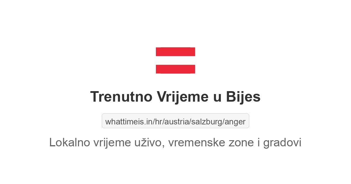 Koliko je sati u: Bijes