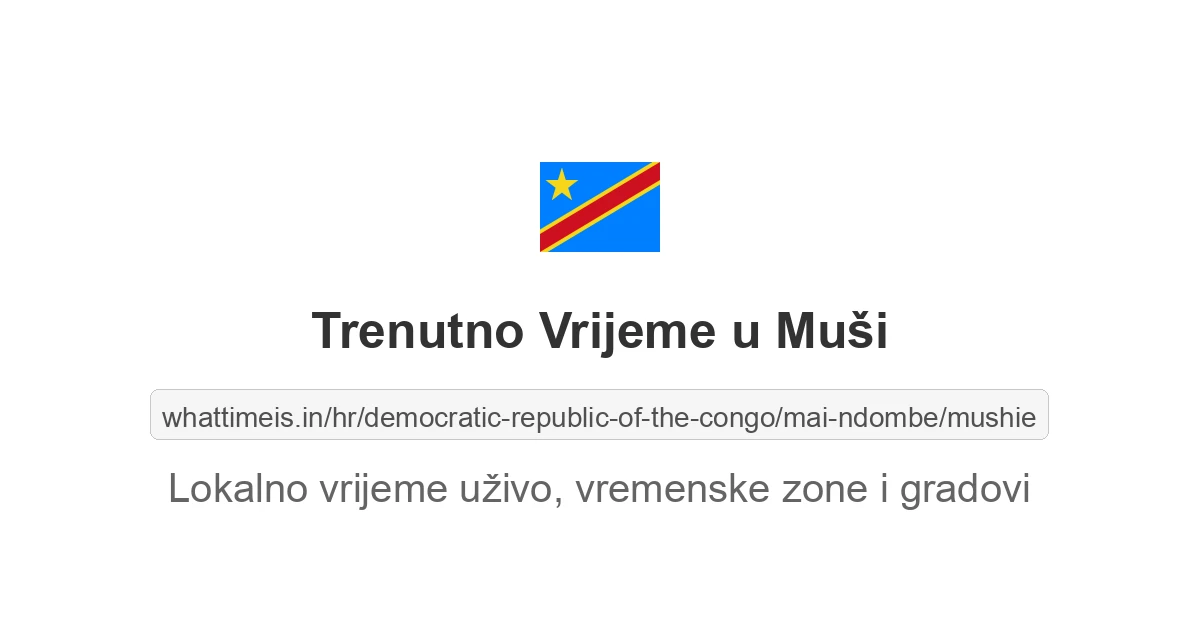 Koliko je sati u: Muši