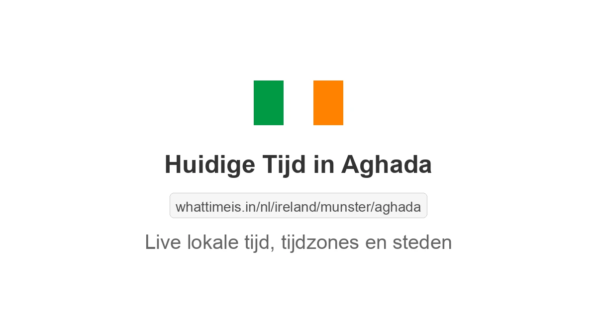 Huidige tijd in Aghada