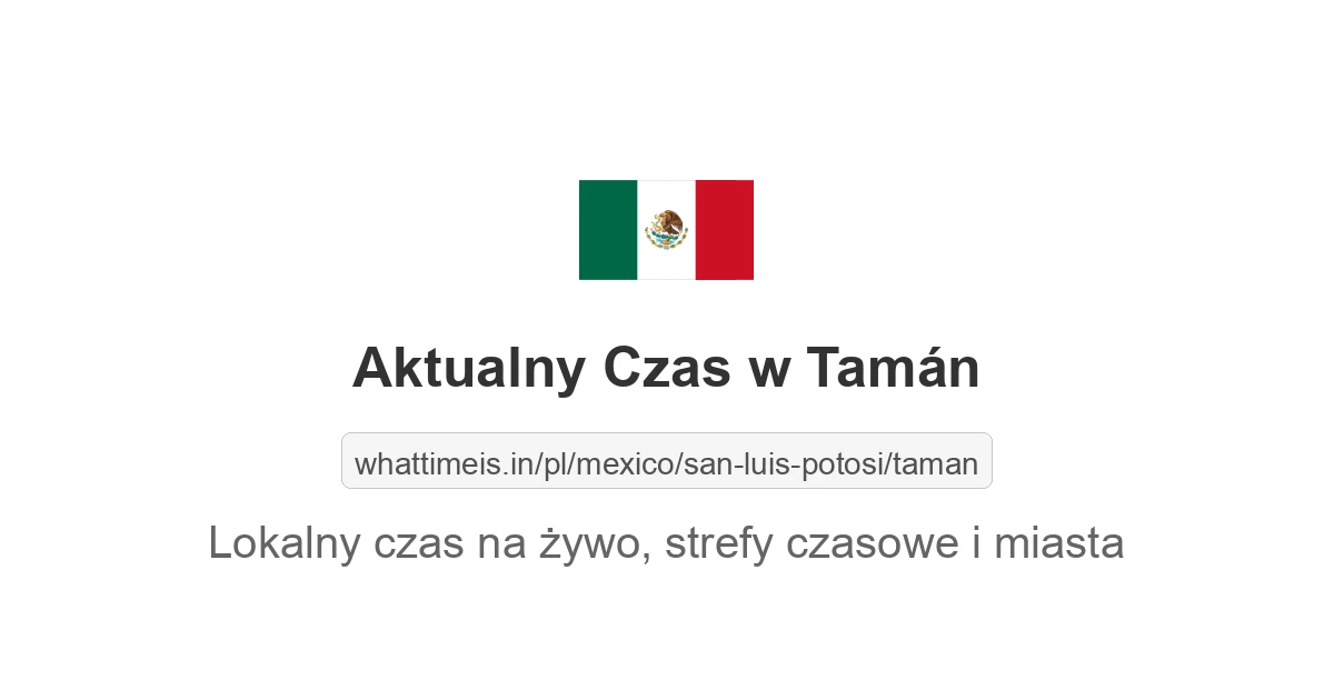Aktualny czas w Tamán