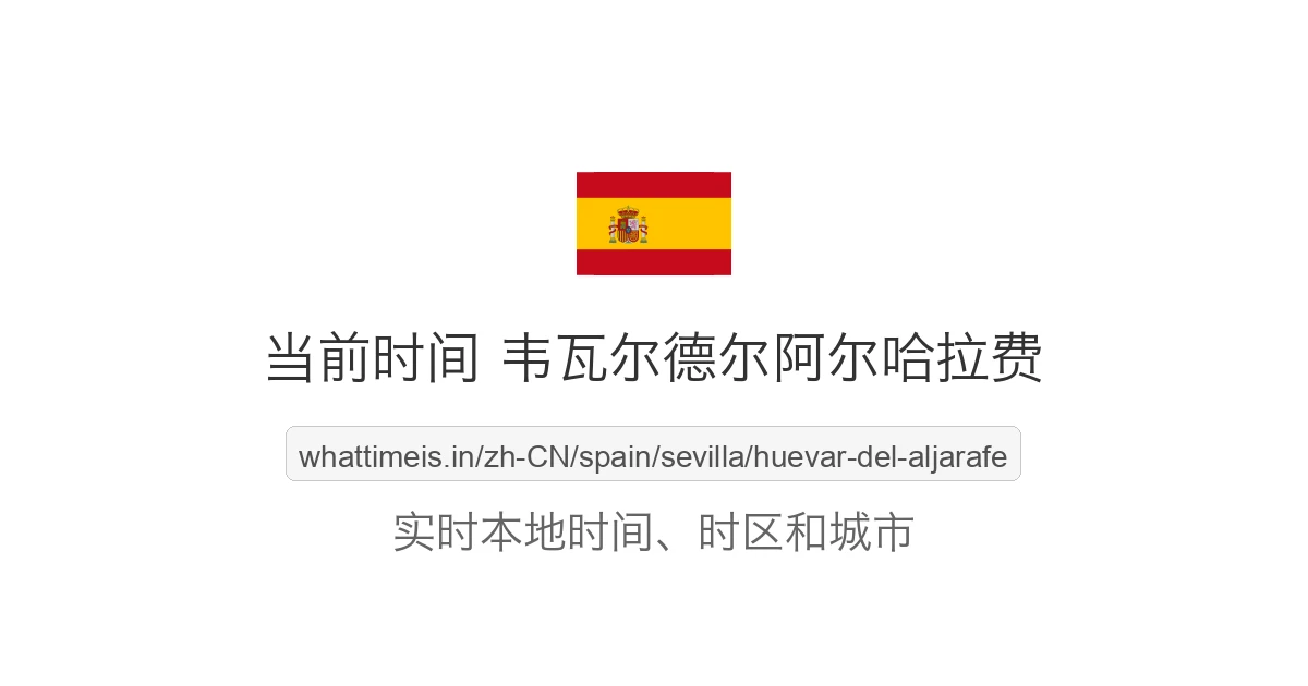 韦瓦尔德尔阿尔哈拉费 的当前时间