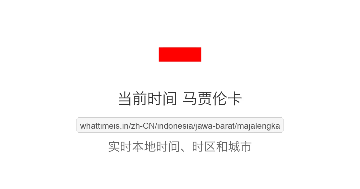 马贾伦卡 的当前时间