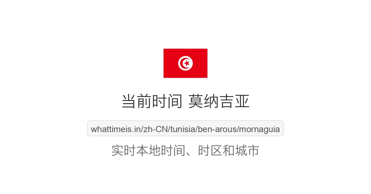 莫纳吉亚 的当前时间